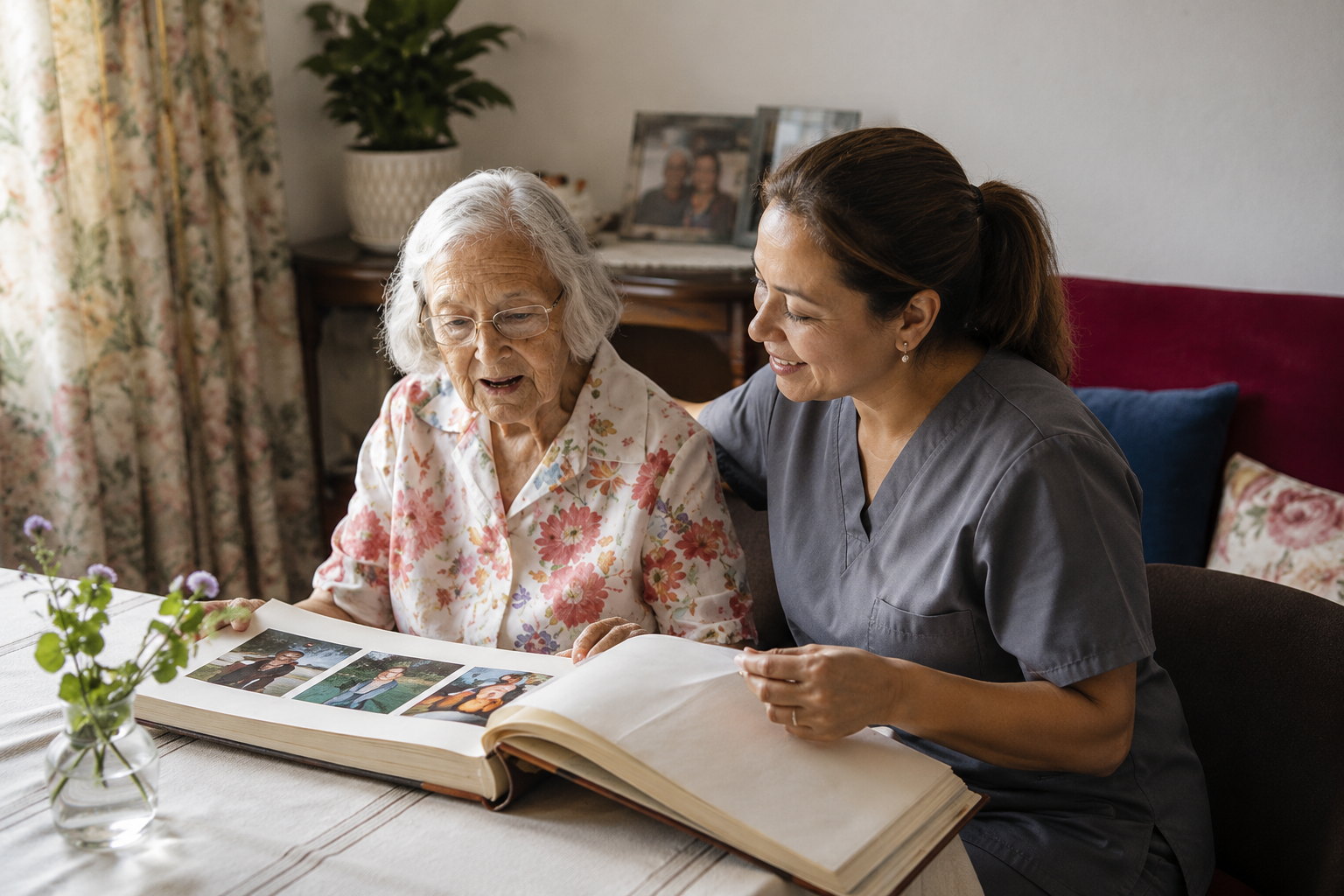 Memory & Dementia Care for seniors from Two Girls Home Care
